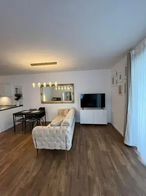 TV/Unterhaltungsangebot in der Unterkunft Moderne Wohnung mit 4 Betten