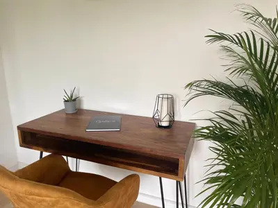 Grundriss der Unterkunft modern * zentral * Netflix * Arbeitsplatz