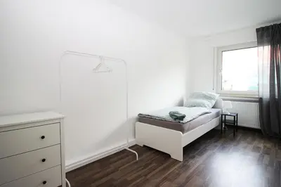 Ein Bett oder Betten in einem Zimmer der Unterkunft Cozy Apartment in Remscheid