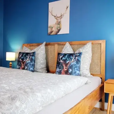 Wood Lodge mit Kinderzimmer I Messe l City l Flughafen l Hbf