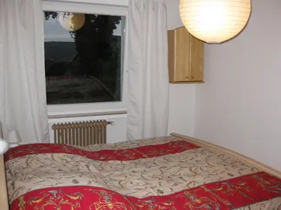 Ein Bett oder Betten in einem Zimmer der Unterkunft Apartment Seeblick Wetter