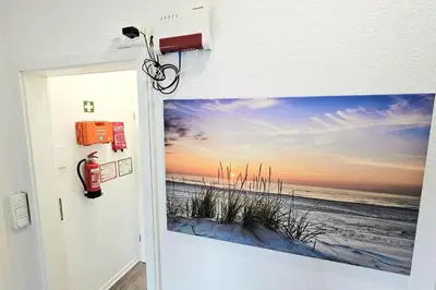 Grundriss der Unterkunft Modernes Apartment mit Einzelbetten & WLAN & kostenlosen Parkplätzen & voll ausgestattet in Altena