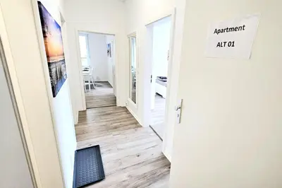 Grundriss der Unterkunft Modernes Apartment mit Einzelbetten & WLAN & kostenlosen Parkplätzen & voll ausgestattet in Altena