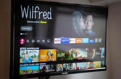 TV/Unterhaltungsangebot in der Unterkunft Gemütliche 2-Zimmer Souterrain Wohnung