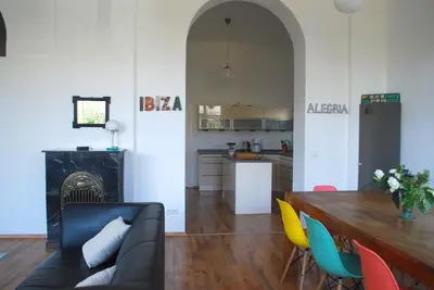 Küche/Küchenzeile in der Unterkunft Altenbochumer Apartment