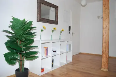 Küche/Küchenzeile in der Unterkunft Altenbochumer Apartment