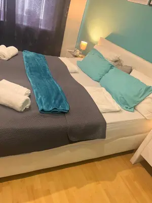 Ein Bett oder Betten in einem Zimmer der Unterkunft Cosy Appartement in elberfeld