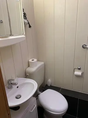Ein Badezimmer in der Unterkunft Cozy Zimmer inkl Parkplatz nach Verfügbarkeit