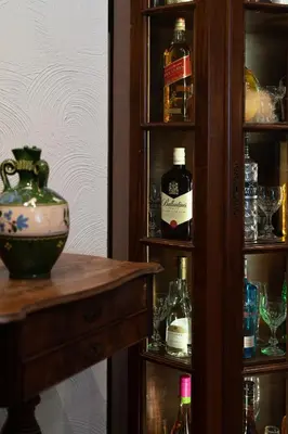 Getränke in der Unterkunft Jupa's Hotel