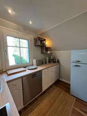 Küche/Küchenzeile in der Unterkunft Geschmackvolle Wohnung 65qm in Solingen NRW