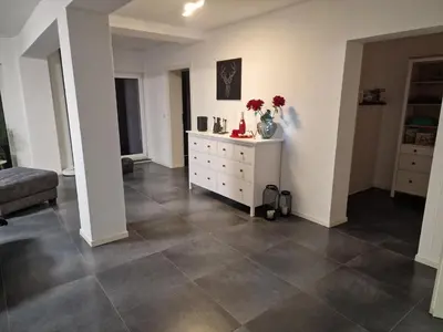 Küche/Küchenzeile in der Unterkunft Moers City Apartments