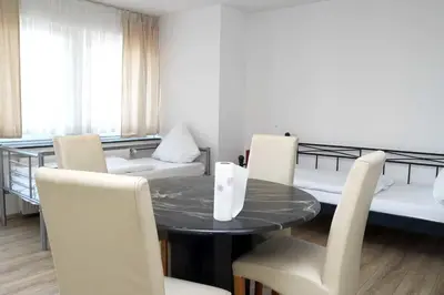 Ein Sitzbereich in der Unterkunft Ferienwohnung A 101