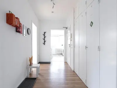 Grundriss der Unterkunft VAZ Apartments Home-at-Work für Monteure und Fachkräfte TV, WLAN, Balkon, Küche, Parkplatz
