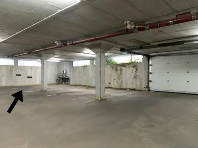 Grundriss der Unterkunft Arena in der Nähe - Tiefgarage - Balkon - Küche - Smart TV