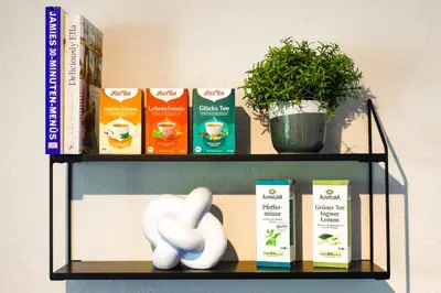 Die Bibliothek in der Ferienwohnung
