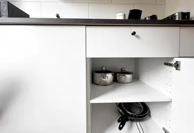 Küche/Küchenzeile in der Unterkunft VAZ Apartments Corporate Living Remscheid