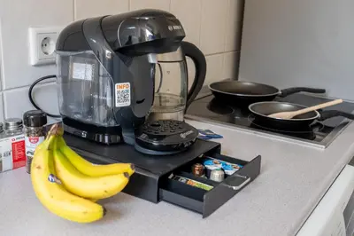 Küche/Küchenzeile in der Unterkunft XXL Superior Apartment 1 - 1 bis 10 Personen