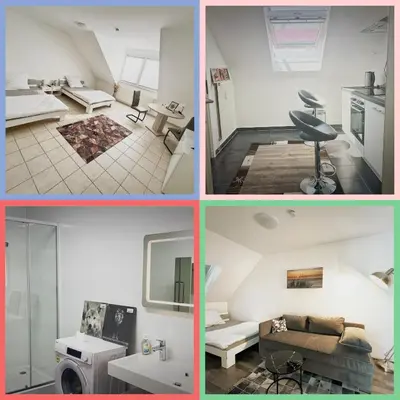 Ein Bett oder Betten in einem Zimmer der Unterkunft Boutique Art80 Apartment