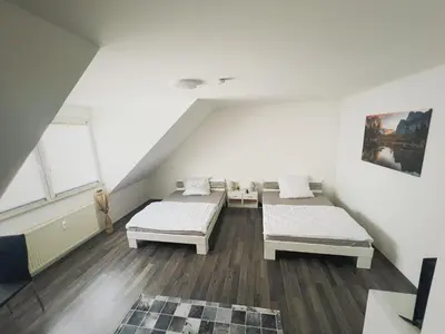 Ein Bett oder Betten in einem Zimmer der Unterkunft Boutique Art80 Apartment