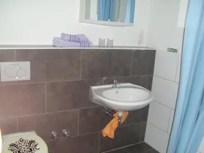 Ein Badezimmer in der Unterkunft Casa Rose