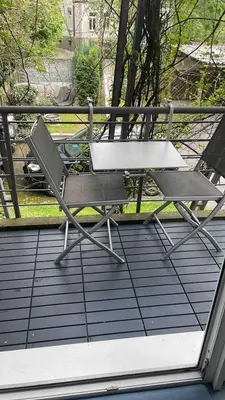 Ein Balkon oder eine Terrasse in der Unterkunft Schöne Wohnung in zentraler Lage im Ruhrgebiet
