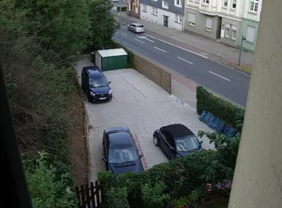 Die Umgebung um das Privatzimmer