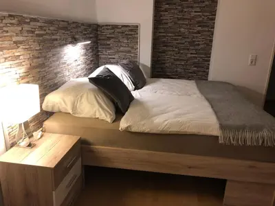 Ein Bett oder Betten in einem Zimmer der Unterkunft Pension Pagalies