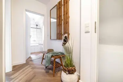 Grundriss der Unterkunft NICE & CALM - Wohlfühl-Wohnung in Stadtnähe für Familien oder Freunde