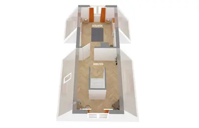 Grundriss der Unterkunft NICE & CALM - Wohlfühl-Wohnung in Stadtnähe für Familien oder Freunde
