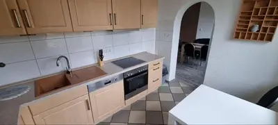 Grundriss der Unterkunft Monteurhaus in Hemer - Gemeinschaftsnutzung Küche und Bad