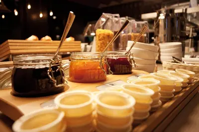 Essen im Hotel oder in der Nähe