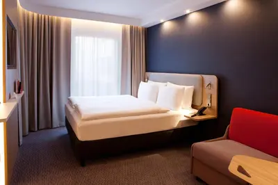 Ein Bett oder Betten in einem Zimmer der Unterkunft Holiday Inn Express Bochum by IHG