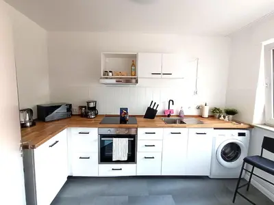 Grundriss der Unterkunft 3-Zimmer Wohnung in Ratingen nähe Messe (15min)