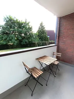 Grundriss der Unterkunft 3-Zimmer Wohnung in Ratingen nähe Messe (15min)