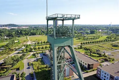 Blick auf Top Ausstattung Netflix WLAN Landschaftspark aus der Vogelperspektive