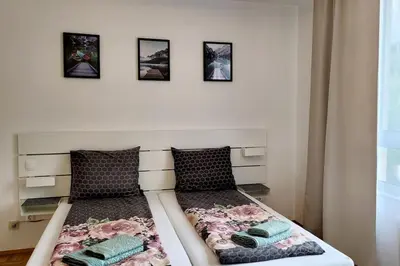Ein Bett oder Betten in einem Zimmer der Unterkunft Essen-Steele, 2-Zimmer, 4 Person