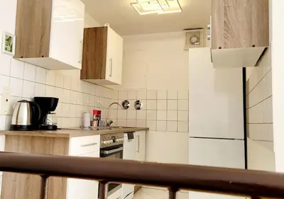 Küche/Küchenzeile in der Unterkunft Essen-Steele, 2-Zimmer, 4 Person