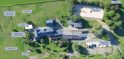 Naturlandschaft in der Nähe der Ferienwohnung