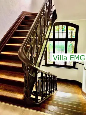 Grundriss der Unterkunft Ferienhaus Villa EMG Velbert nah Düsseldorf Essen Dortmund, Familien Gruppen bis 27 Personen, 3 Küchen, Kaminofen, Terrasse