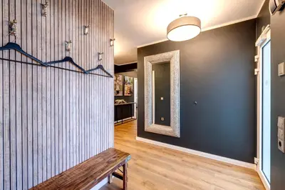 Grundriss der Unterkunft Luxusapartment, Rüttenscheid, zwei Parkplätze
