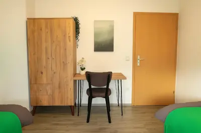 Grundriss der Unterkunft Livemore24 - Apartment 2 in Duisburg WLAN - Smart-TV - 24-7 Check-in und Küche