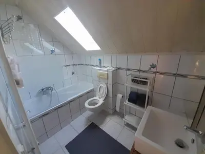 Ein Badezimmer in der Unterkunft Im Herzen von Wermelskirchen