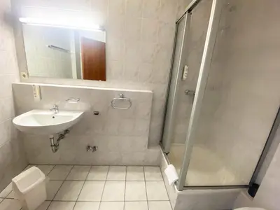 Ein Badezimmer in der Unterkunft Limok Rooms Hamm