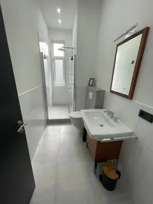 Ein Badezimmer in der Unterkunft Ferienapartment Essen