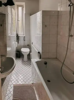 Ein Badezimmer in der Unterkunft Im Herzen Essens gemütlich und zentral wohnen! HO1R