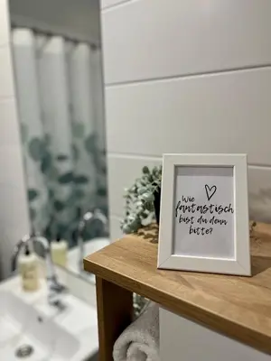 Ein Badezimmer in der Unterkunft Appartements Haus Augustinus