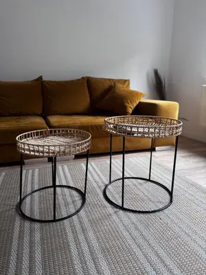 Ein Sitzbereich in der Unterkunft Stadtwohnung im Luisenviertel