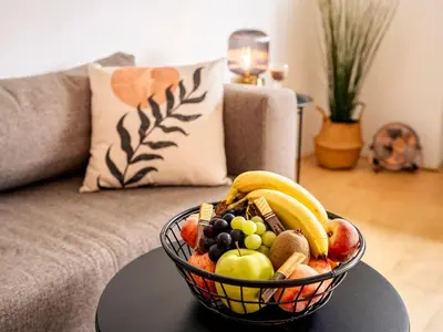 Essen in der Ferienwohnung oder in der Nähe
