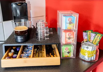 Essen in der Ferienwohnung oder in der Nähe