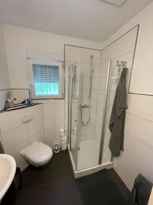 Ein Badezimmer in der Unterkunft Großzügige Wohnung